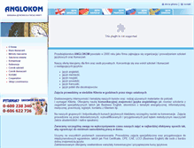 Tablet Screenshot of anglokom.pl