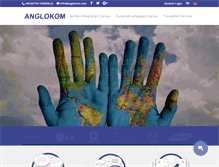Tablet Screenshot of anglokom.com
